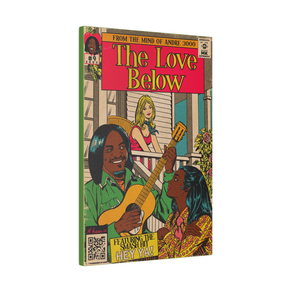 The Love Below - Matte Canvas, Stretched
