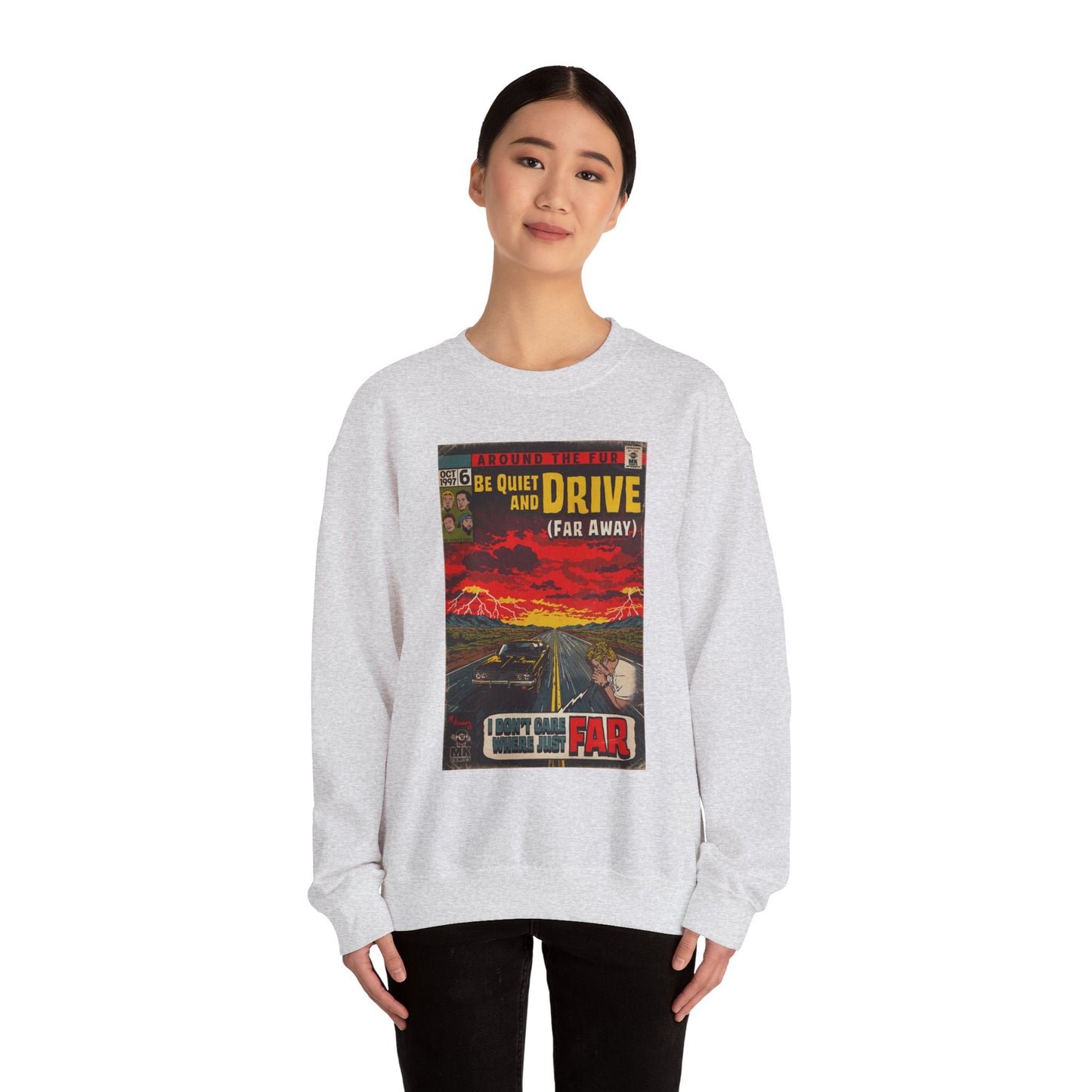 Be Quiet and Drive - Unisex Heavy Blend™ Crewneck Sweatshirt