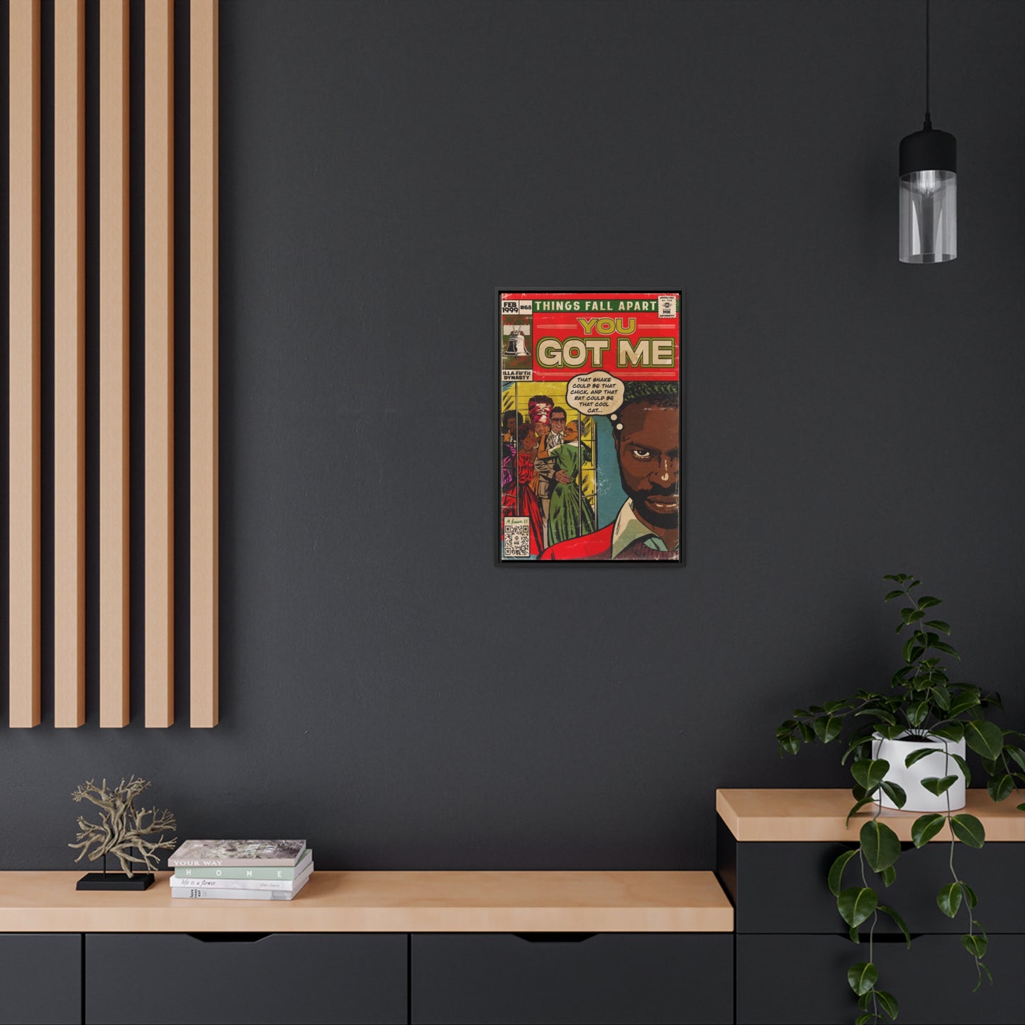The Roots - You Got Me featuring Erykah Badu & Eve - Gallery Canvas Wraps, Vertical Frame