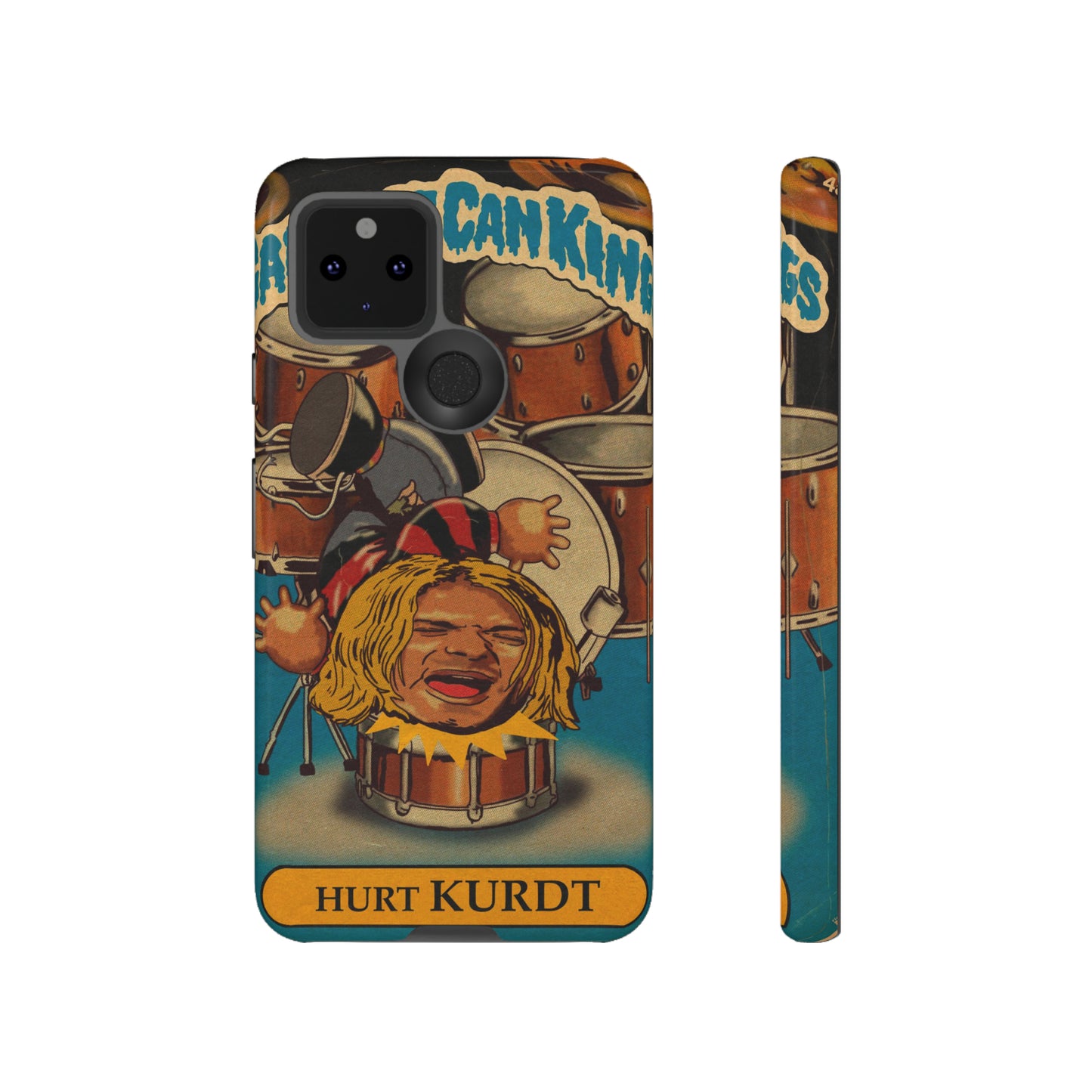 Hurt KURDT - Garbage Can Kings - Nirvana - Tough Phone Cases