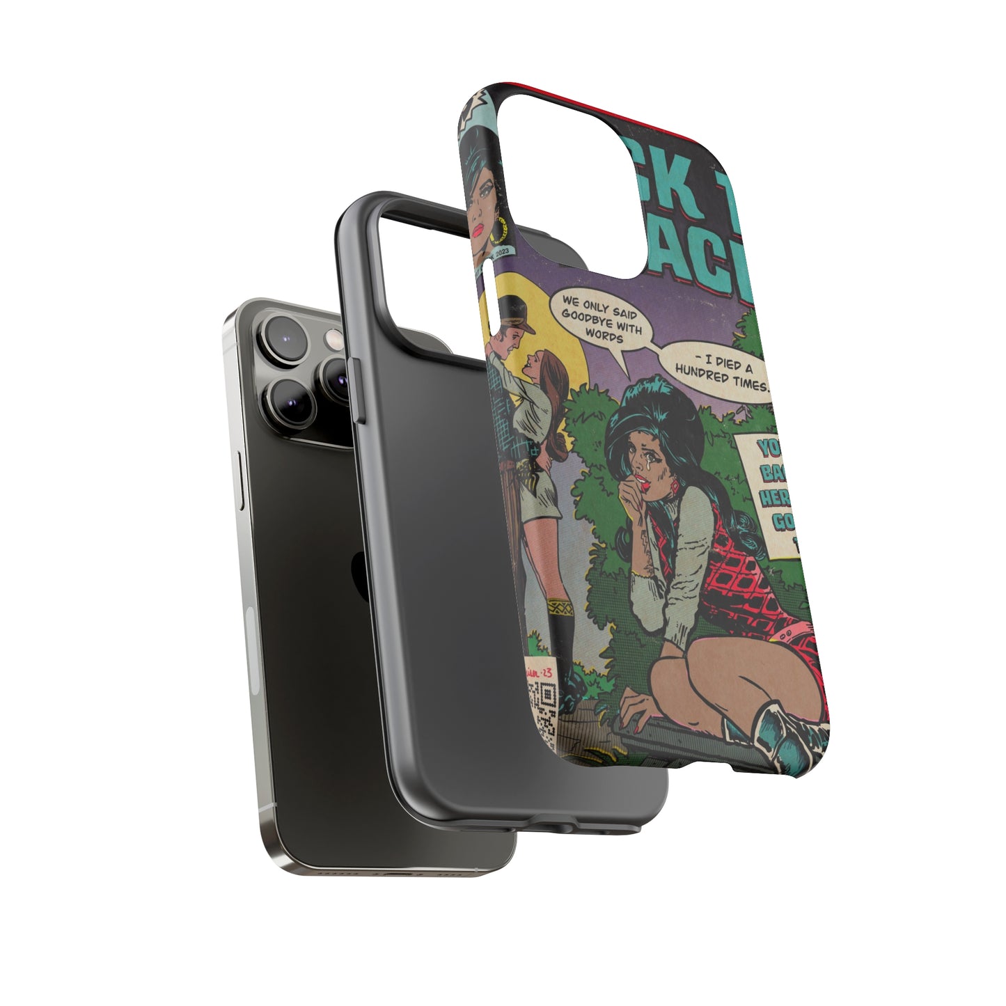 Amy Winehouse - Back to Black - Tough Phone Cases