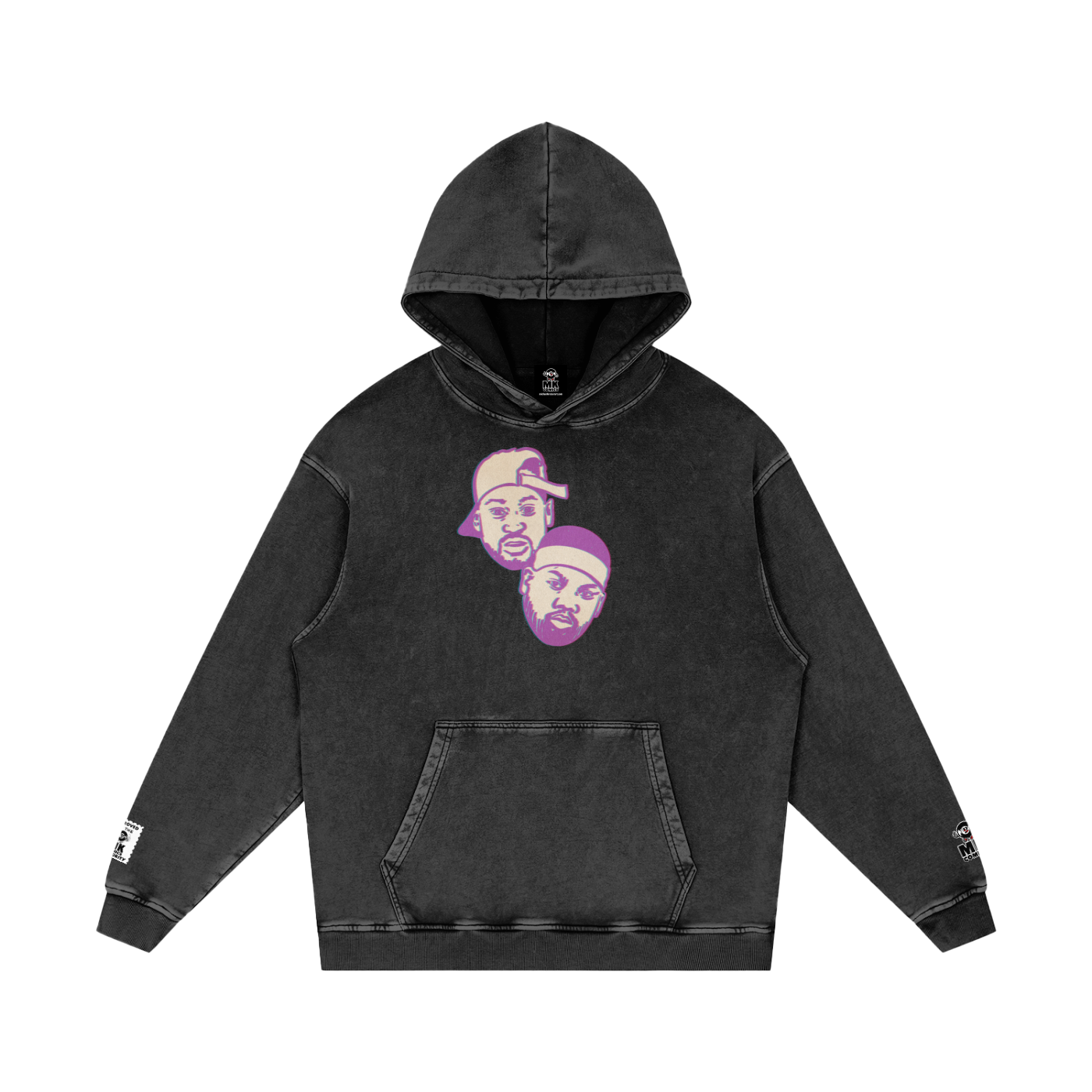 Only Built 4 Cuban Linx - Snow Washed Loose Cotton Hoodie