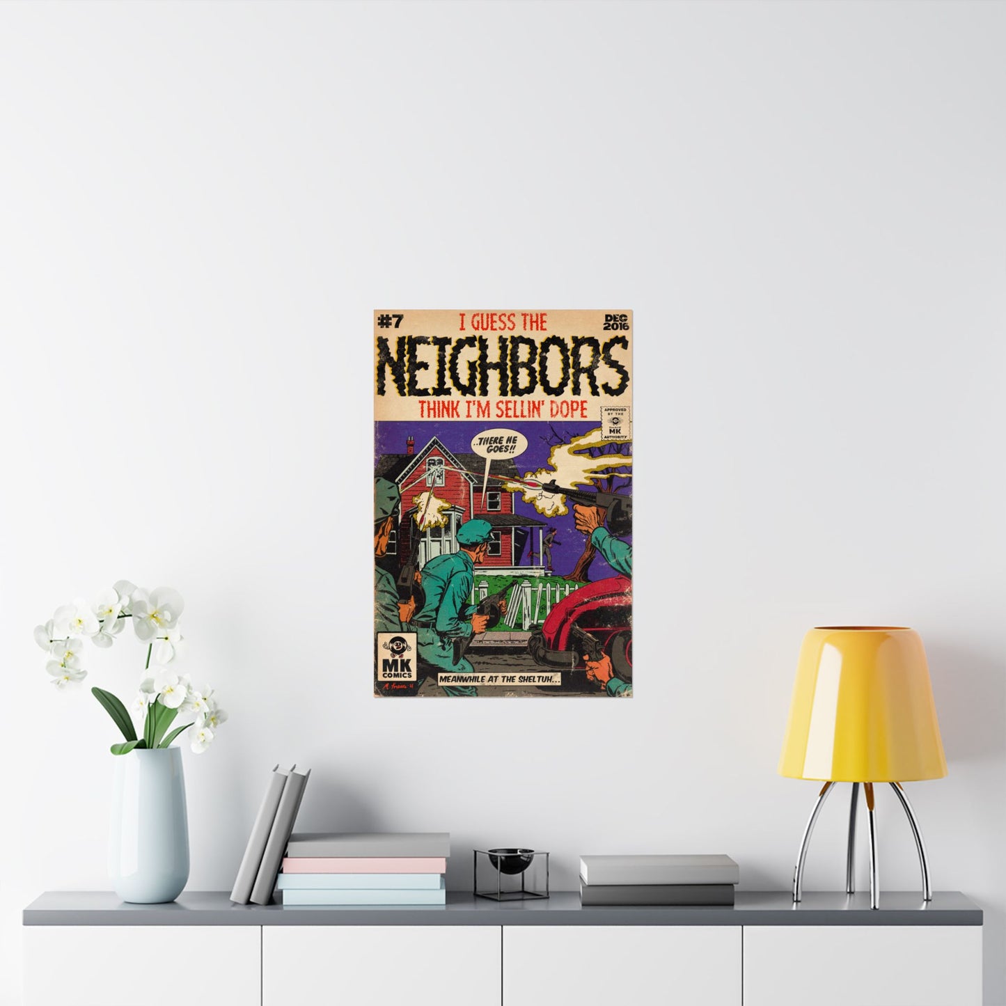 Neighbors - Vertical Matte Posters