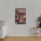 Samurai - Matte Canvas, Stretched, 0.75"