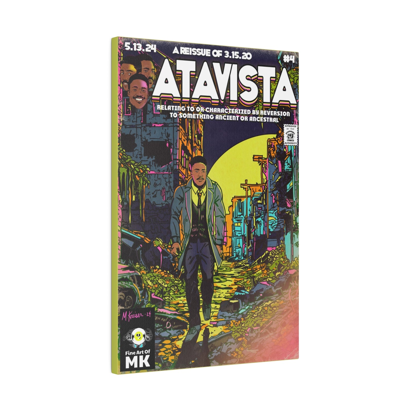 Childish Gambino - Atavista - Matte Canvas, Stretched, 0.75"