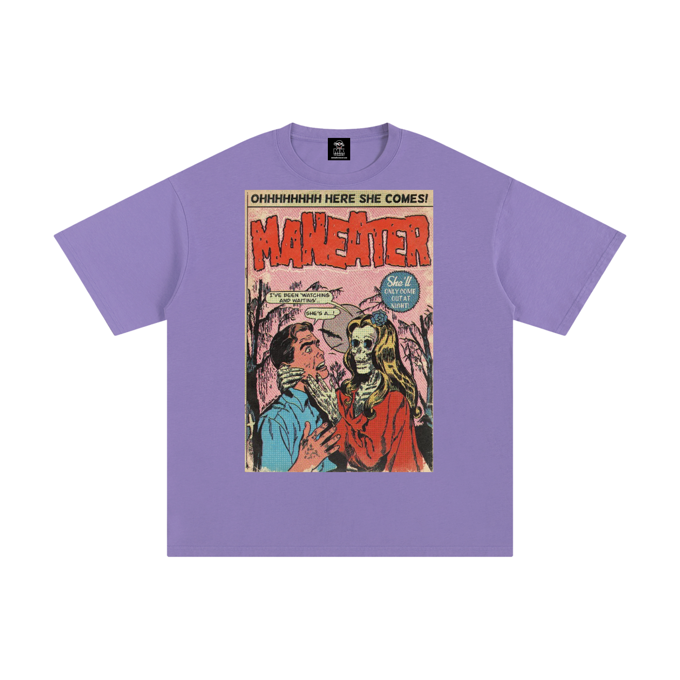 Maneater - MK Classics - Unisex Pure Cotton T-Shirt
