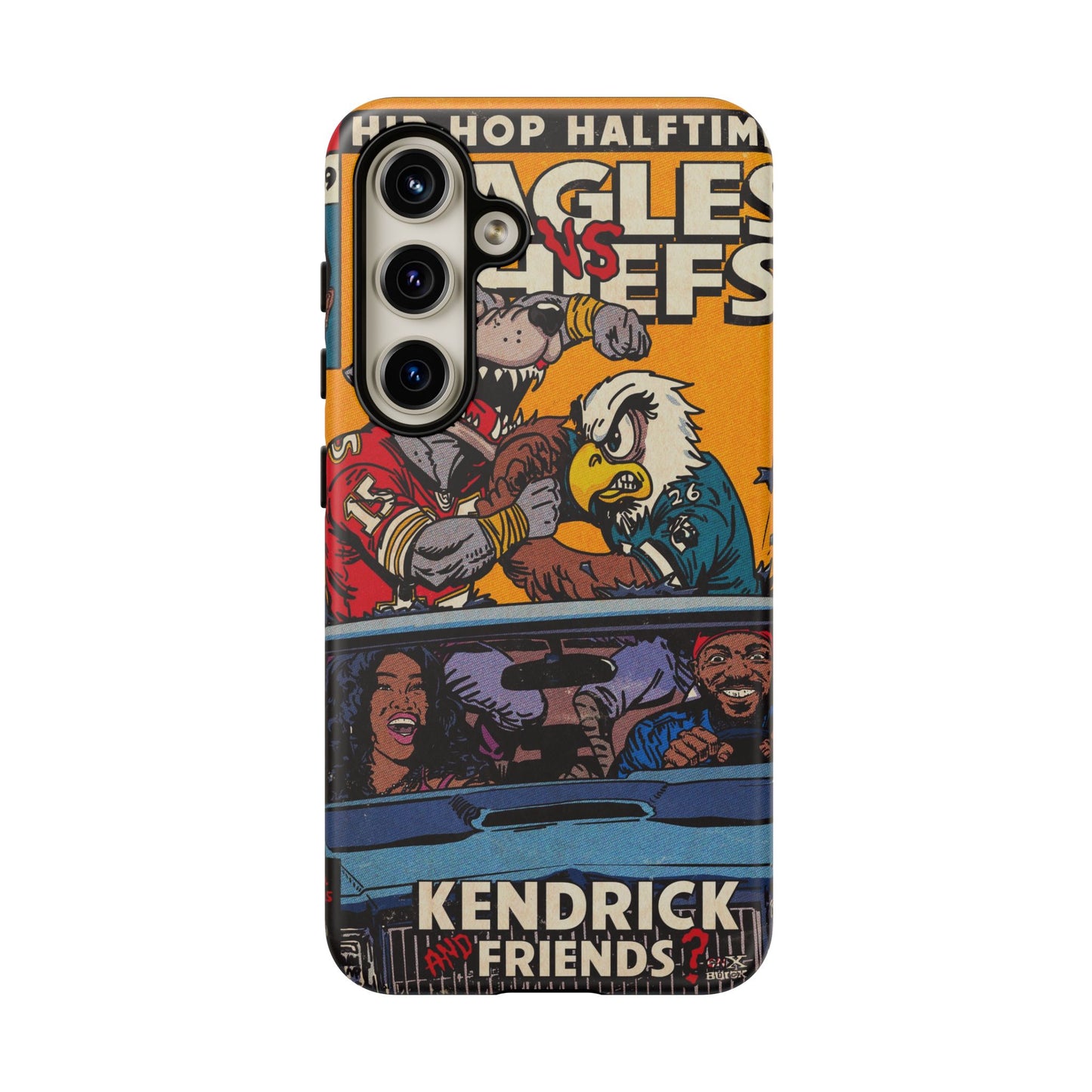 Kendrick & SZA - 2025 Halftime - Eagles vs Chiefs - Tough Phone Cases
