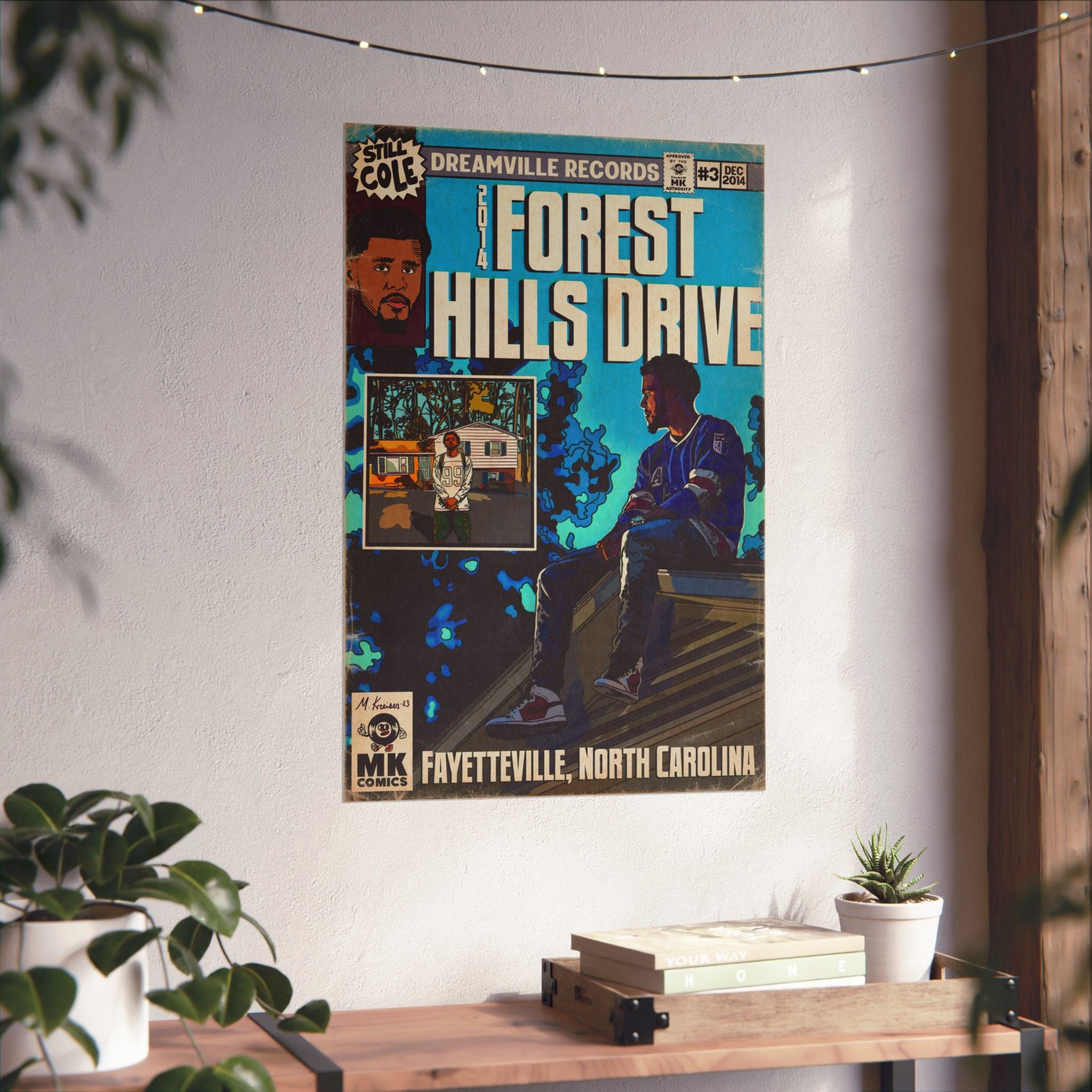 2014 Forest Hills Drive - Matte Vertical Poster – Fine Art Of MK