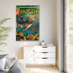 Badfish - Matte Canvas, Framed (Multi-color)