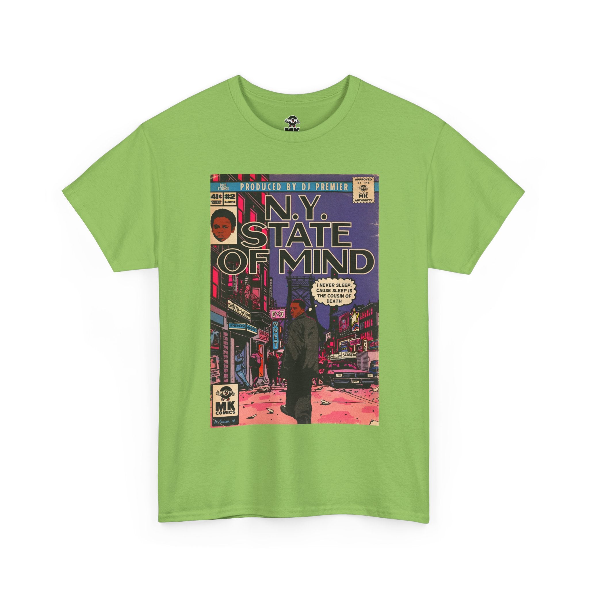 NY State of Mind - MK Classic - Unisex Heavy Cotton Tee
