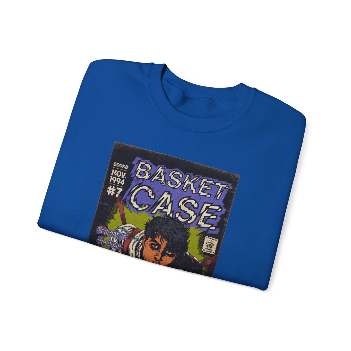 Green Day - Basket Case - Unisex Heavy Blend™ Crewneck Sweatshirt