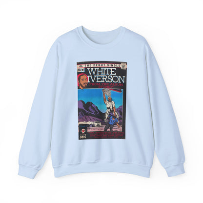 Post Malone - White Iverson -  Unisex Heavy Blend™ Crewneck Sweatshirt
