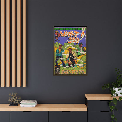 Devin The Dude, Snoop Dogg, Andre 3000 - What A Job - Gallery Canvas Wraps, Vertical Frame