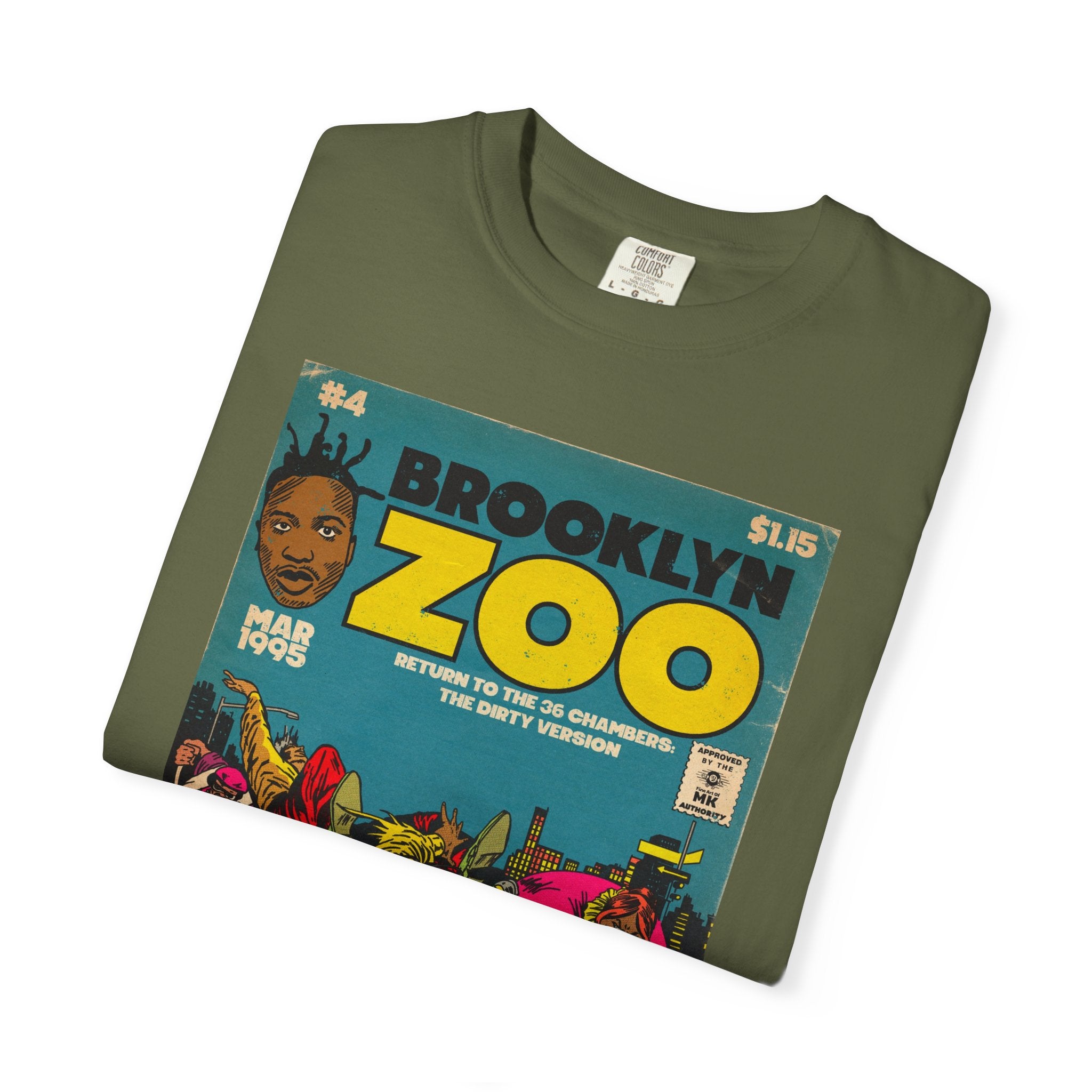 Brooklyn Zoo - Unisex Comfort Colors T-shirt
