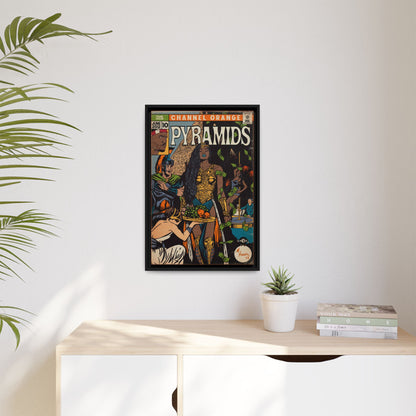 Frank Ocean - Pyramids - Gallery Canvas Wraps, Vertical Frame