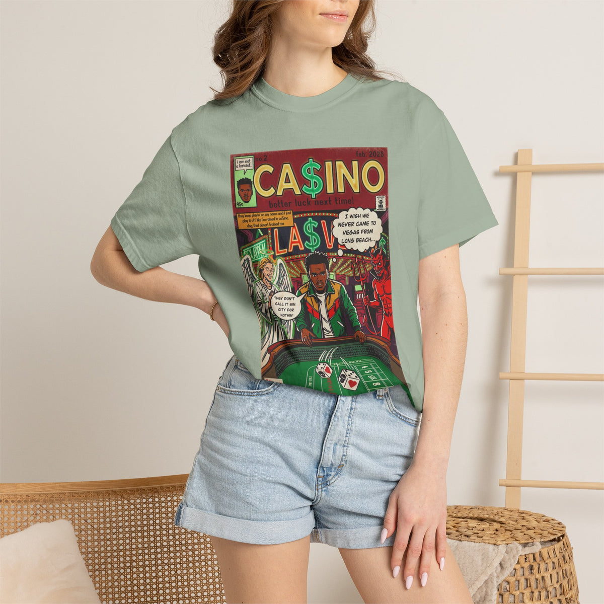 Casino - Unisex Comfort Colors T-shirt