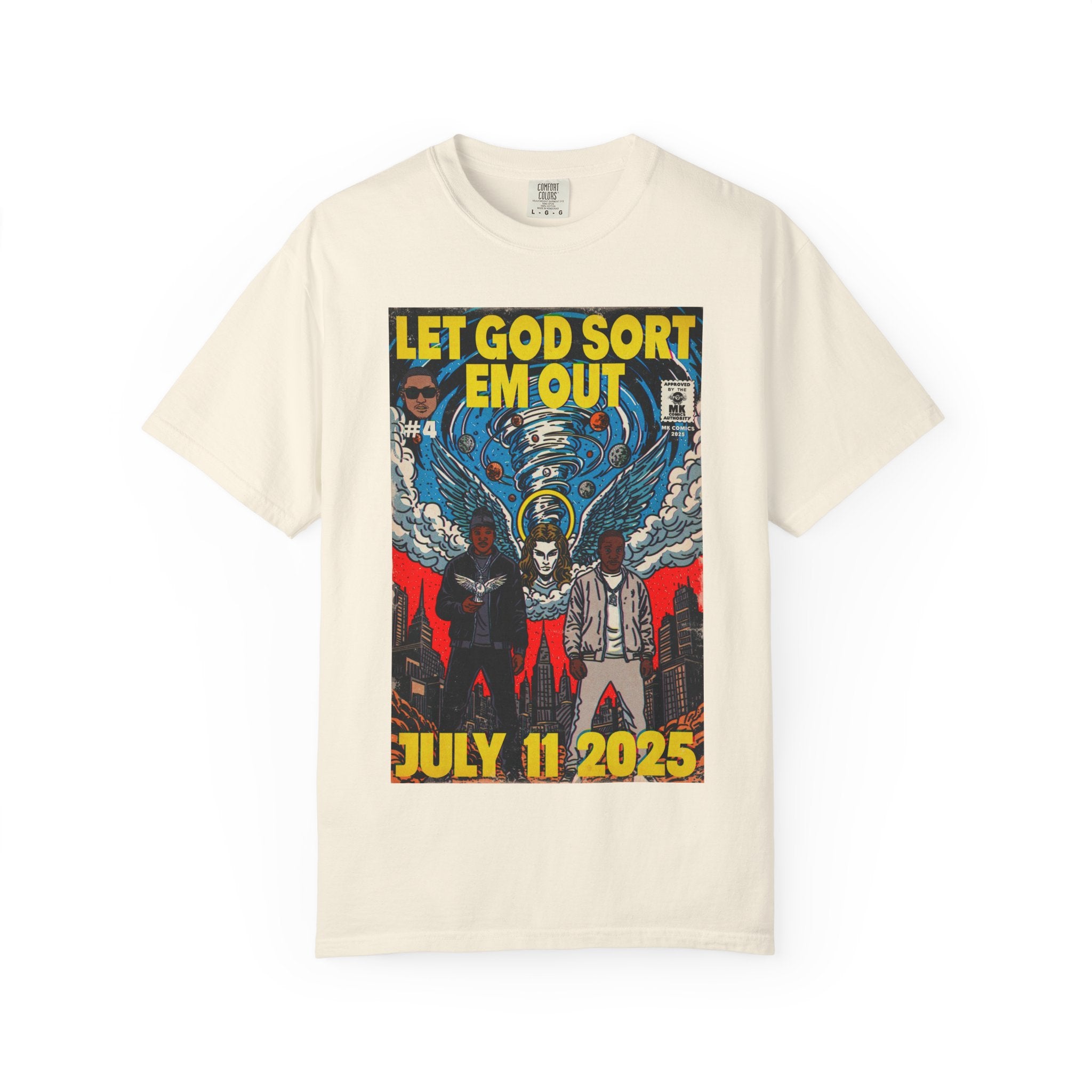 Let God Sort Em Out - Unisex Comfort Colors T-shirt
