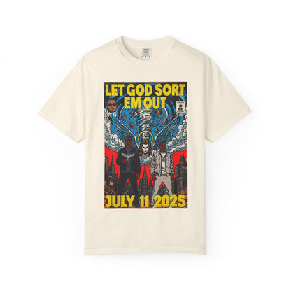 Let God Sort Em Out - Unisex Comfort Colors T-shirt