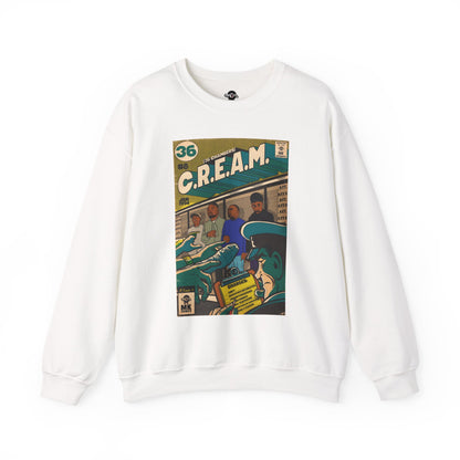 C.R.E.A.M - Unisex Heavy Blend™ Crewneck Sweatshirt