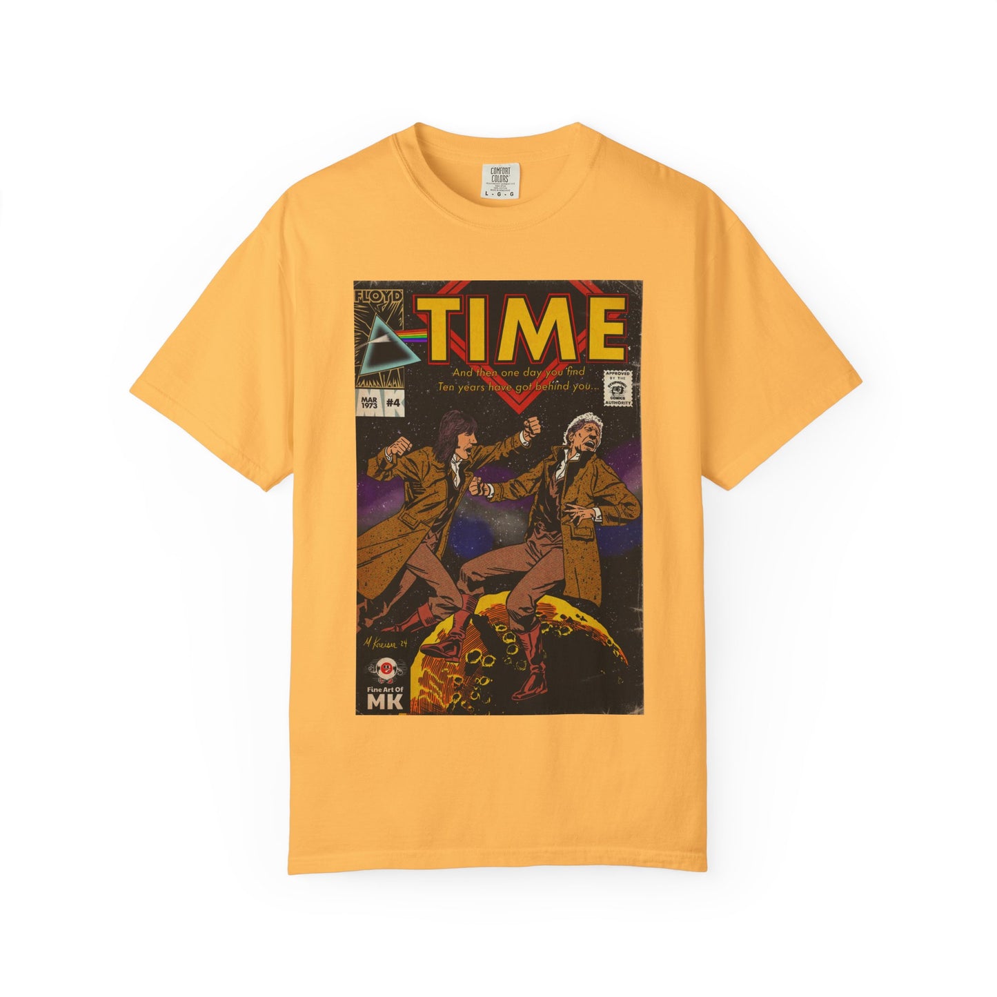 Pink Floyd- Time - Unisex Comfort Colors T-shirt