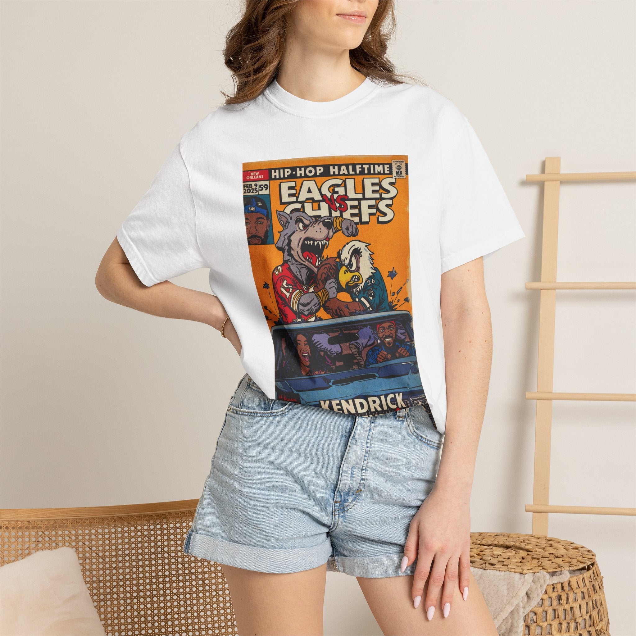 2025 Halftime - Eagles vs Chiefs -  Unisex Comfort Colors T-shirt