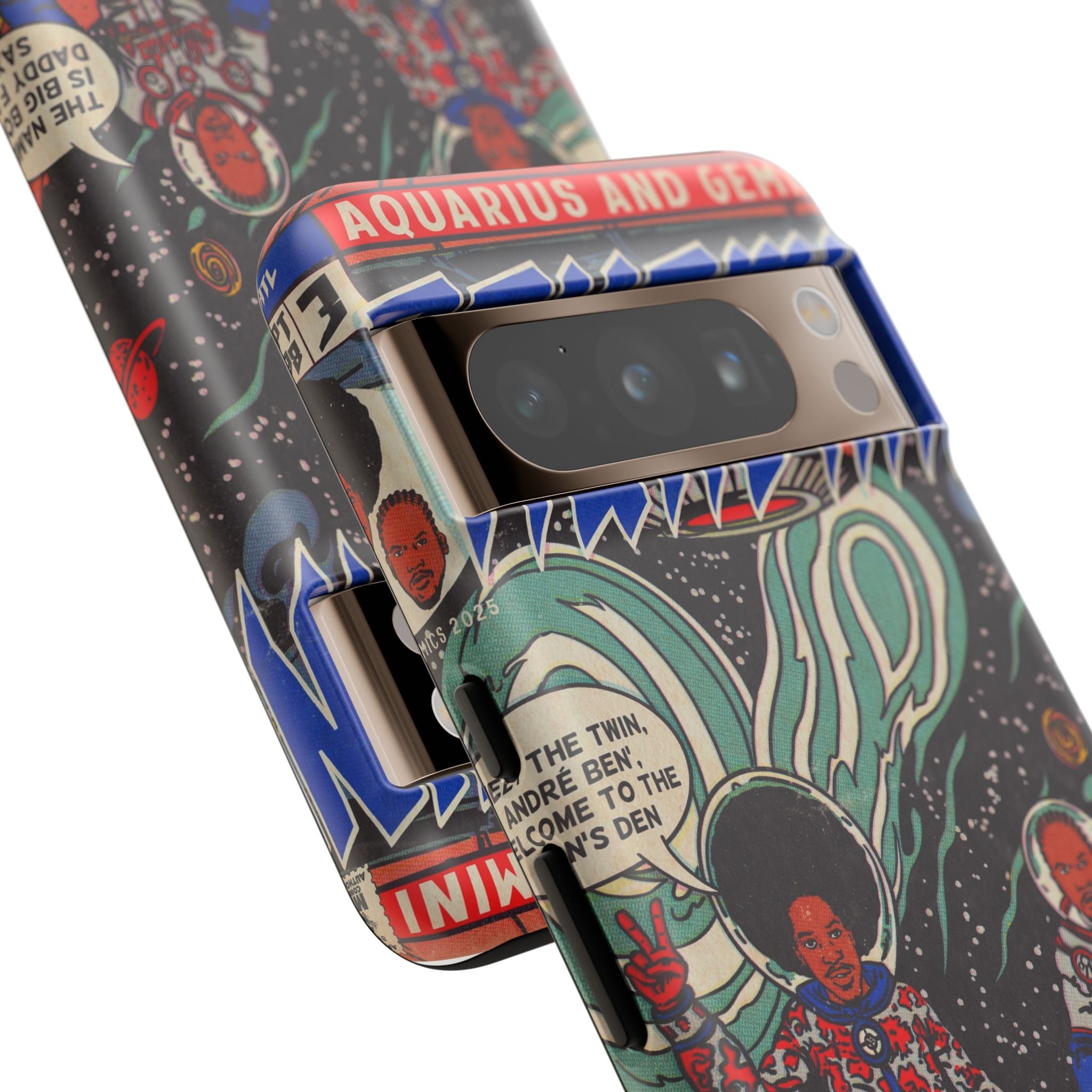 Aquemini - Comic Book Art - Tough Phone Cases