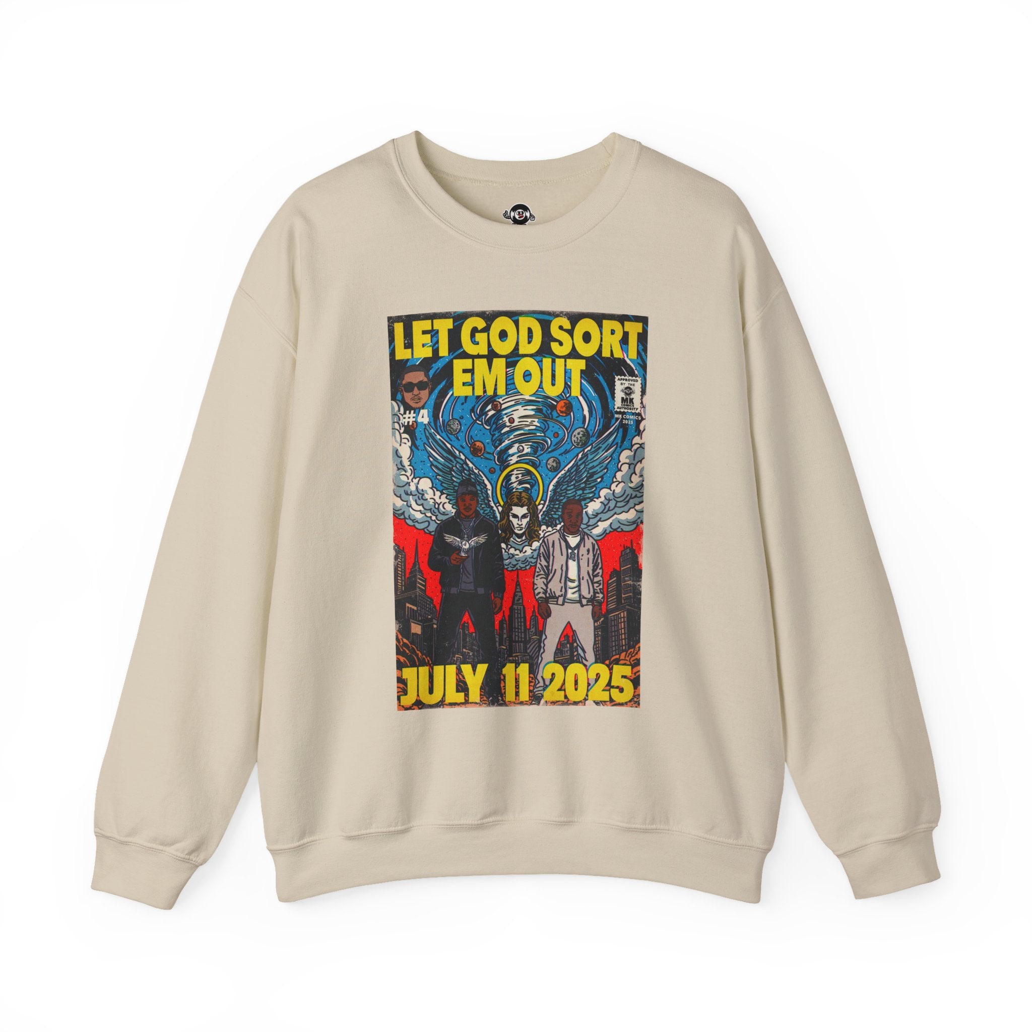 Let God Sort Em Out - Unisex Heavy Blend™ Crewneck Sweatshirt