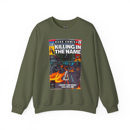 Rage - Killing In the Name - Unisex Heavy Blend™ Crewneck Sweatshirt