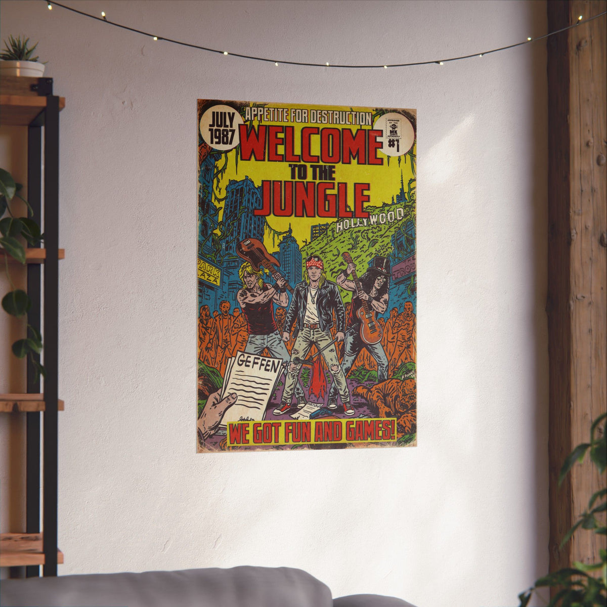 Welcome to the Jungle - Matte Vertical Posters