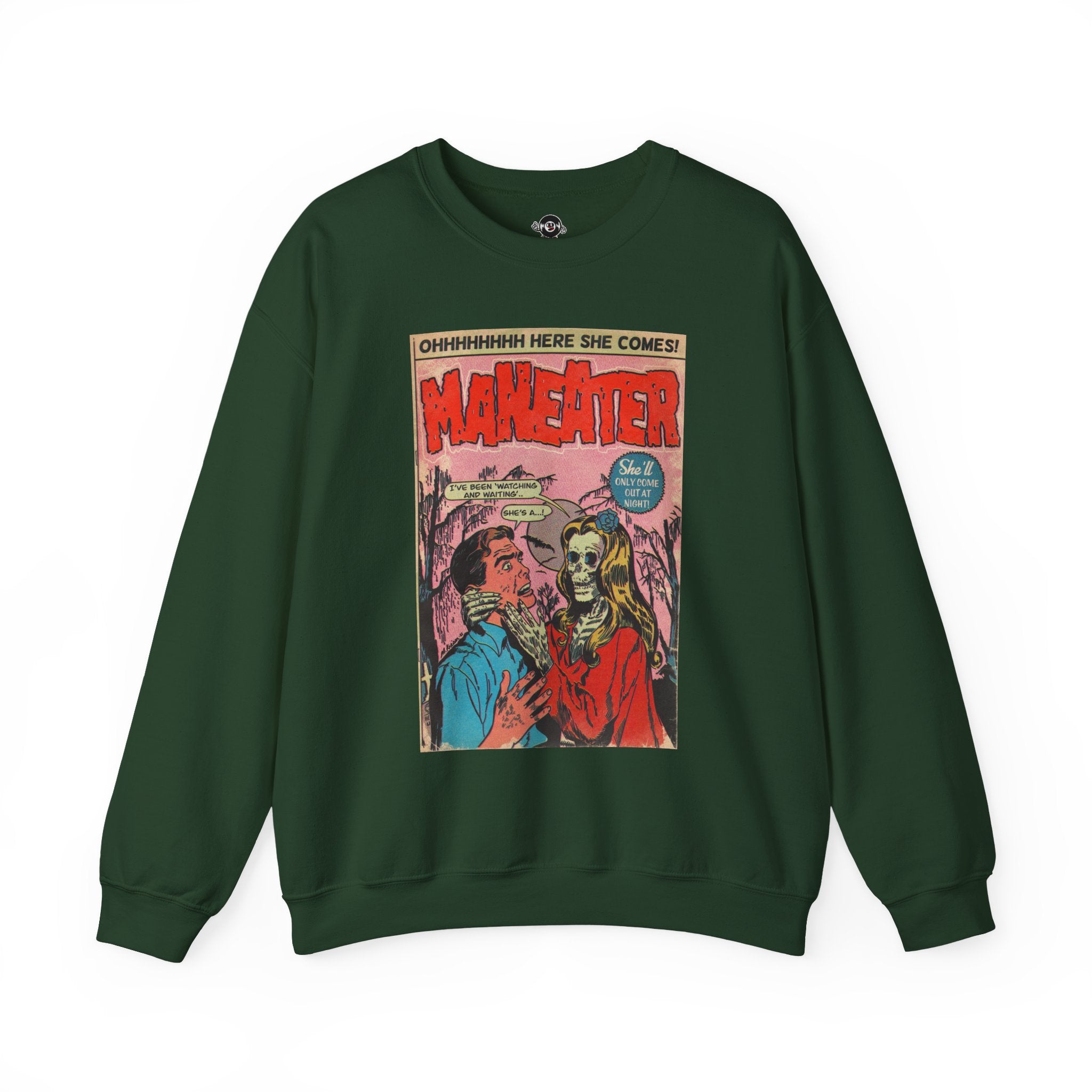 Maneater - Unisex Heavy Blend™ Crewneck Sweatshirt