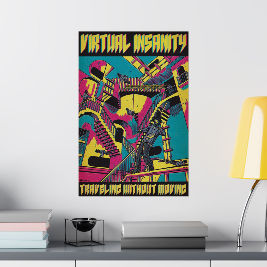 Virtual Insanity - Matte Vertical Posters
