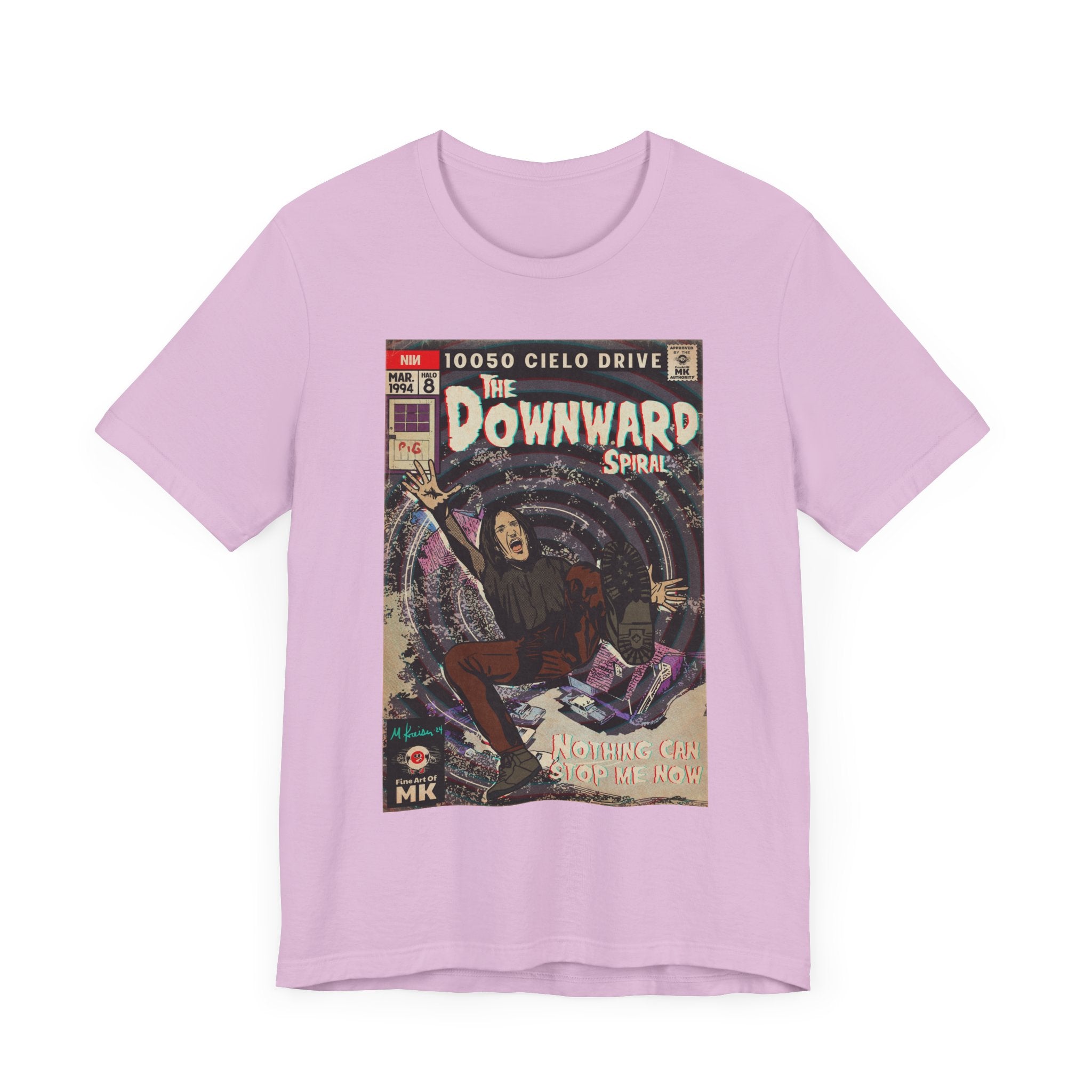 The Downward Spiral - Unisex Jersey Short Sleeve Tee