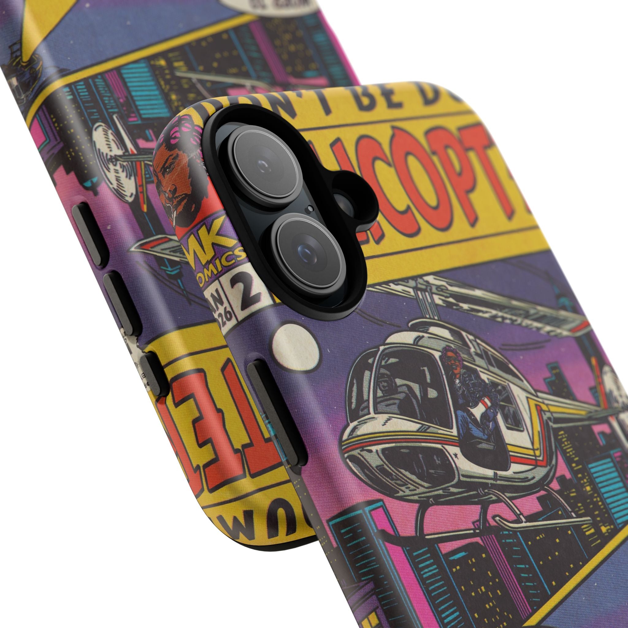 Helicopter - Tough Phone Cases