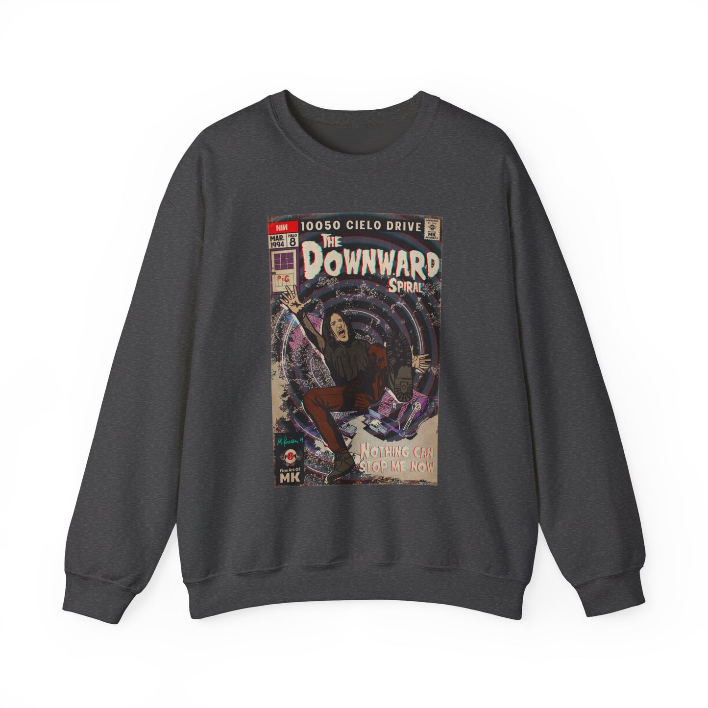 NIN - The Downward Spiral - Unisex Heavy Blend™ Crewneck Sweatshirt