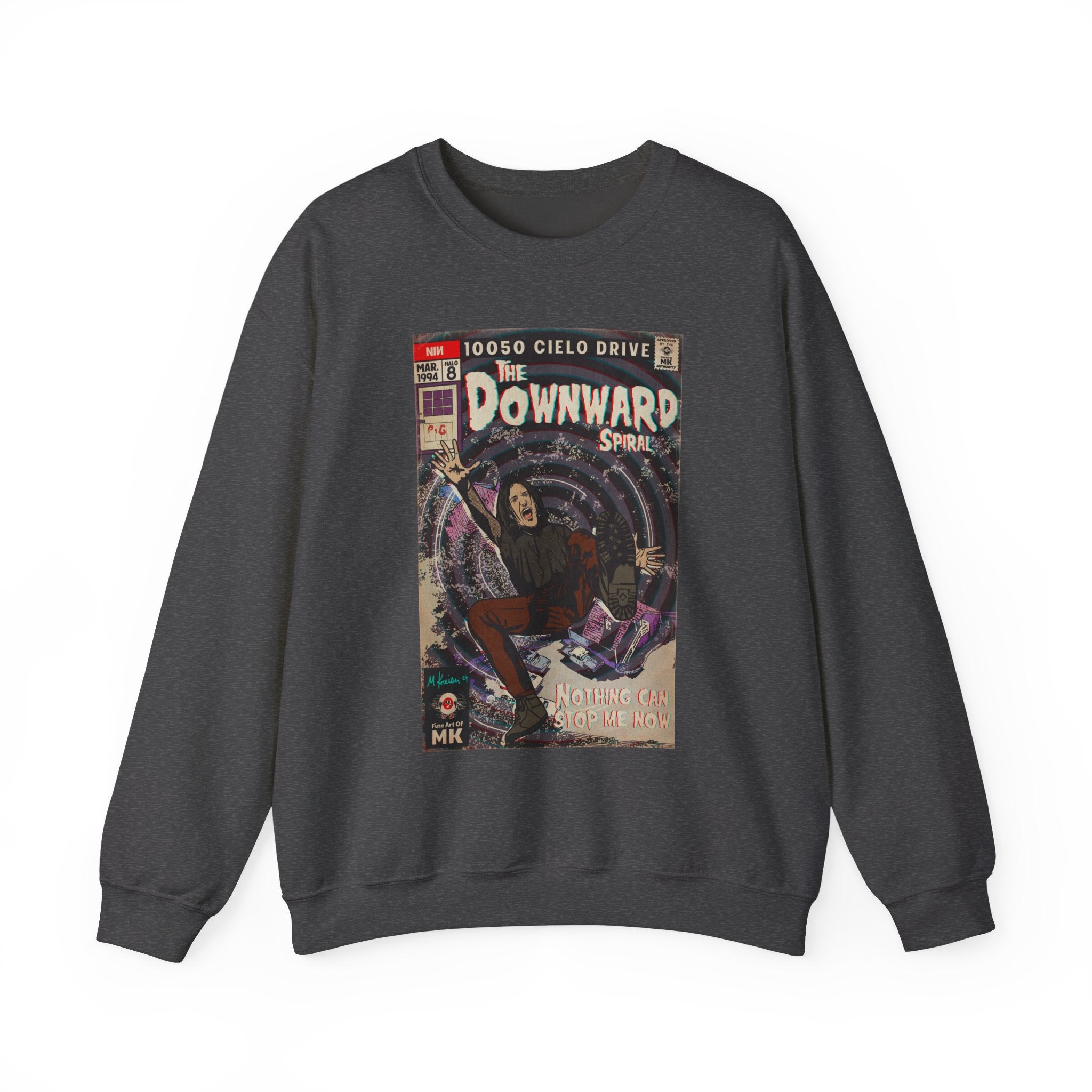 The Downward Spiral - Unisex Heavy Blend™ Crewneck Sweatshirt