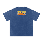 Off the Wall - Snow Washed Oversized Cotton T-Shirt