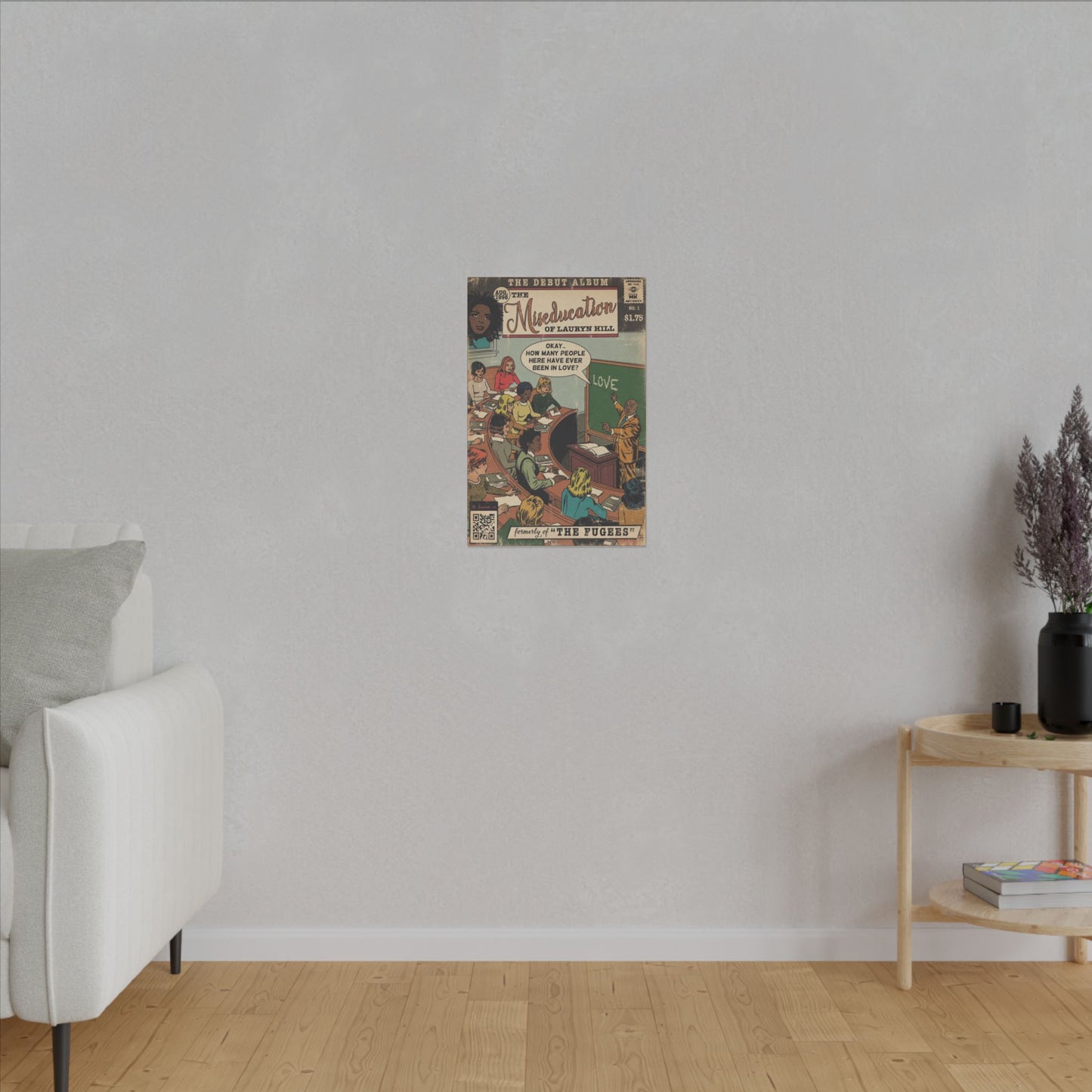 Lauryn Hill - The Miseducation of.. - Matte Canvas, Stretched