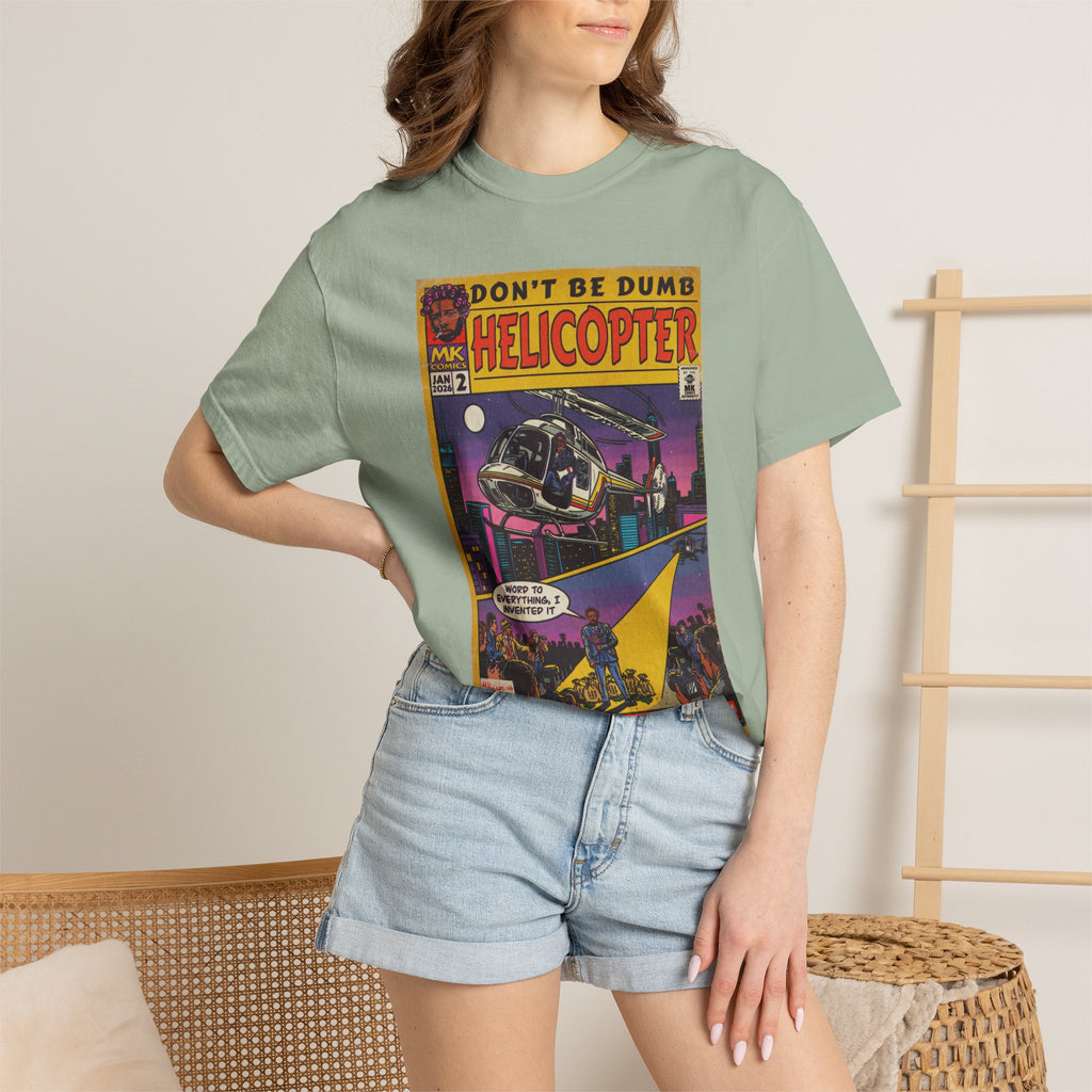 Helicopter - Unisex Comfort Colors T-shirt