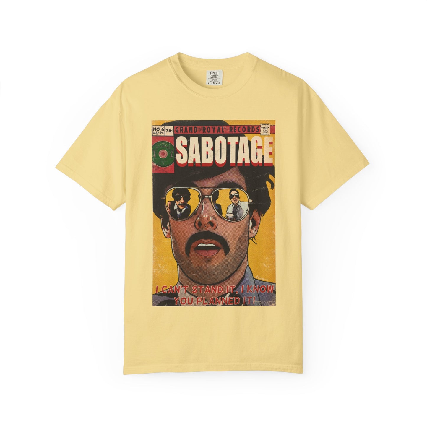 Beastie Boys - Sabotage - Unisex Comfort Colors T-shirt