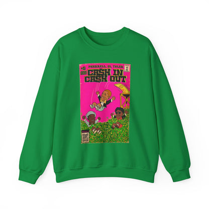 Pharrell, 21 Savage & Tyler - Cash In Cash Out - Unisex Heavy Blend™ Crewneck Sweatshirt