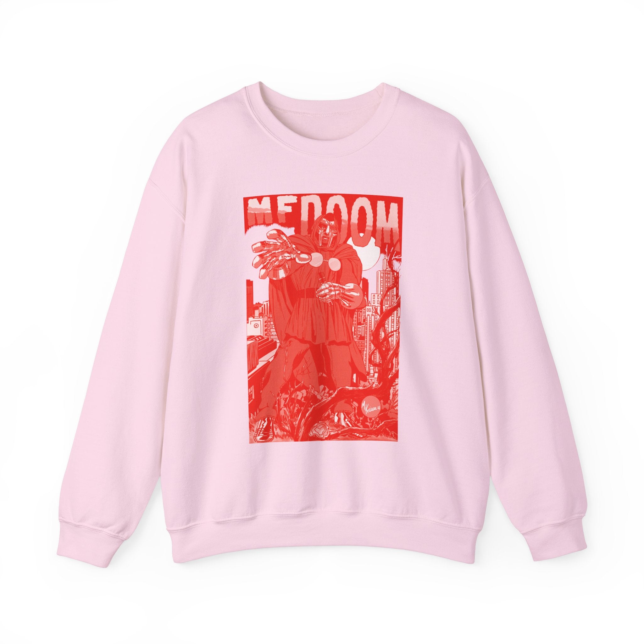 DOOM - Comic Book Art - RED VARIANT - Unisex Heavy Blend™ Crewneck Sweatshirt