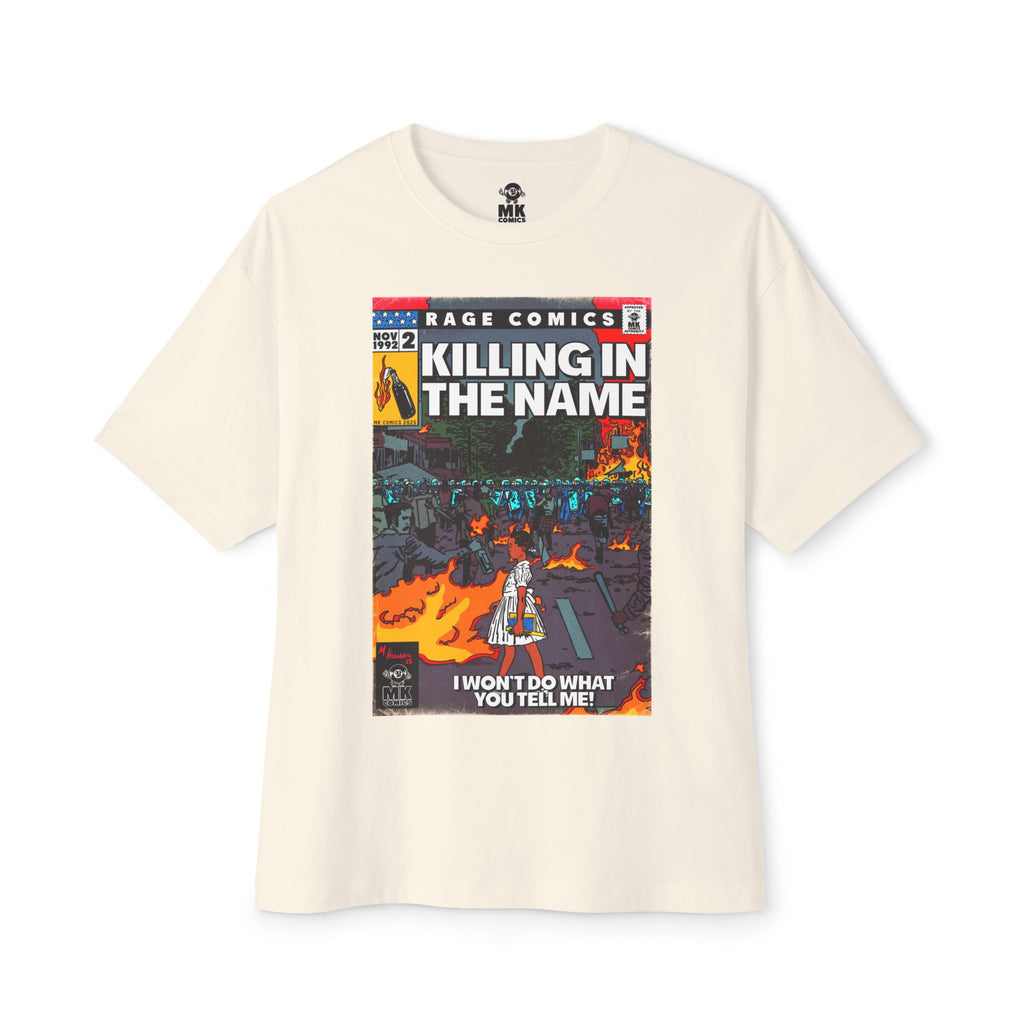 Rage - Killing In the Name - Unisex Oversized Boxy Tee
