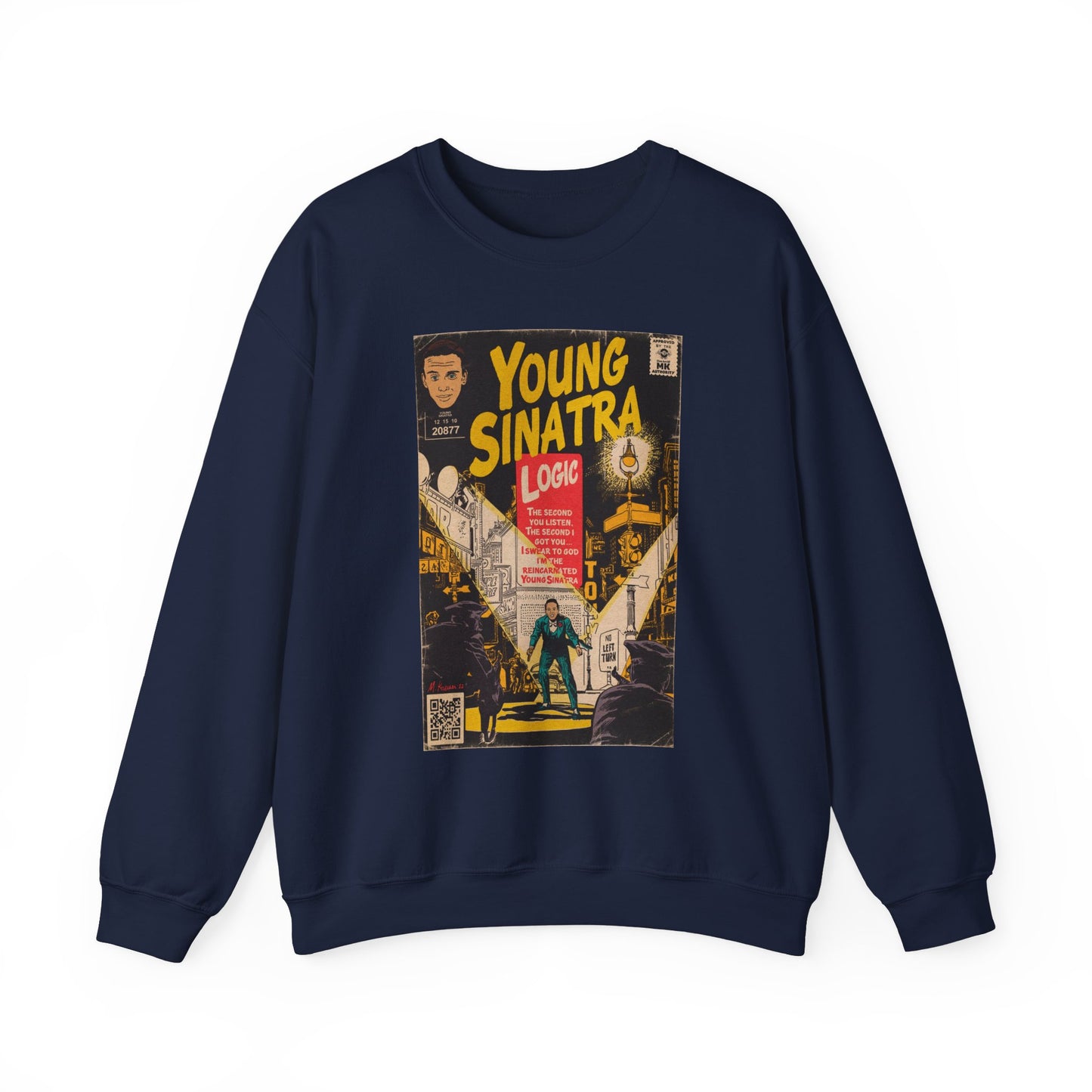 Logic - Young Sinatra - Unisex Heavy Blend™ Crewneck Sweatshirt