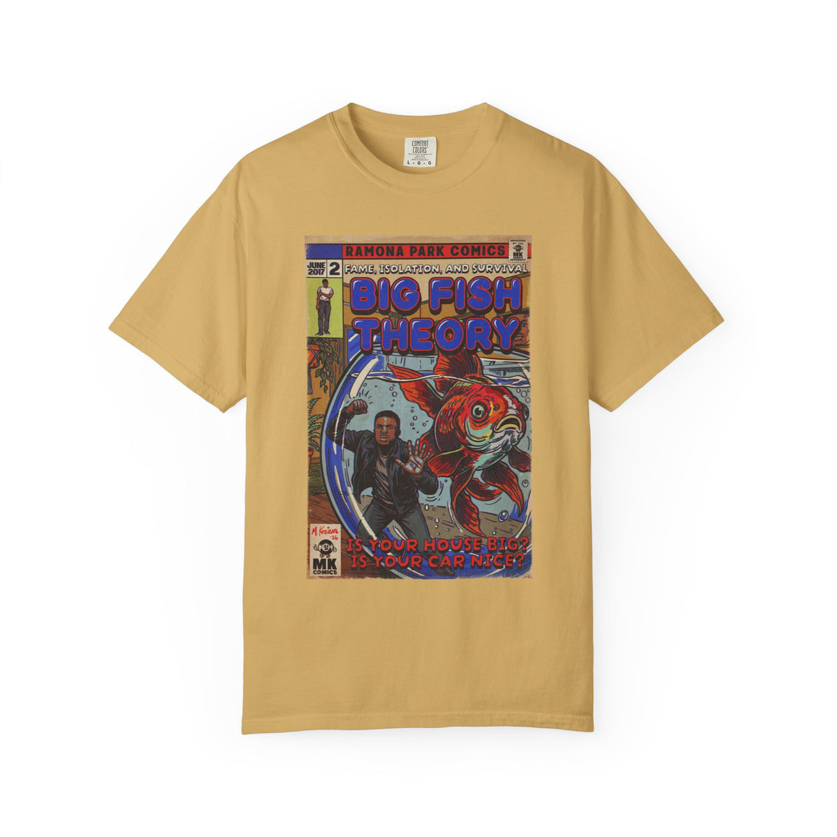 Big Fish Theory - Unisex Garment-Dyed T-shirt