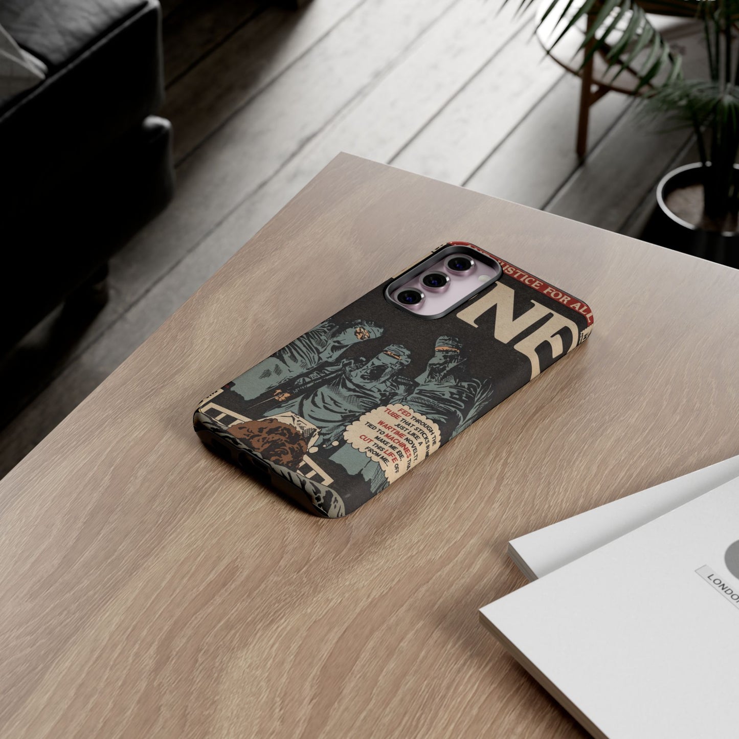 Metallica- One - Johnny Got His Gun Comic Book Art - Tough Phone Cases