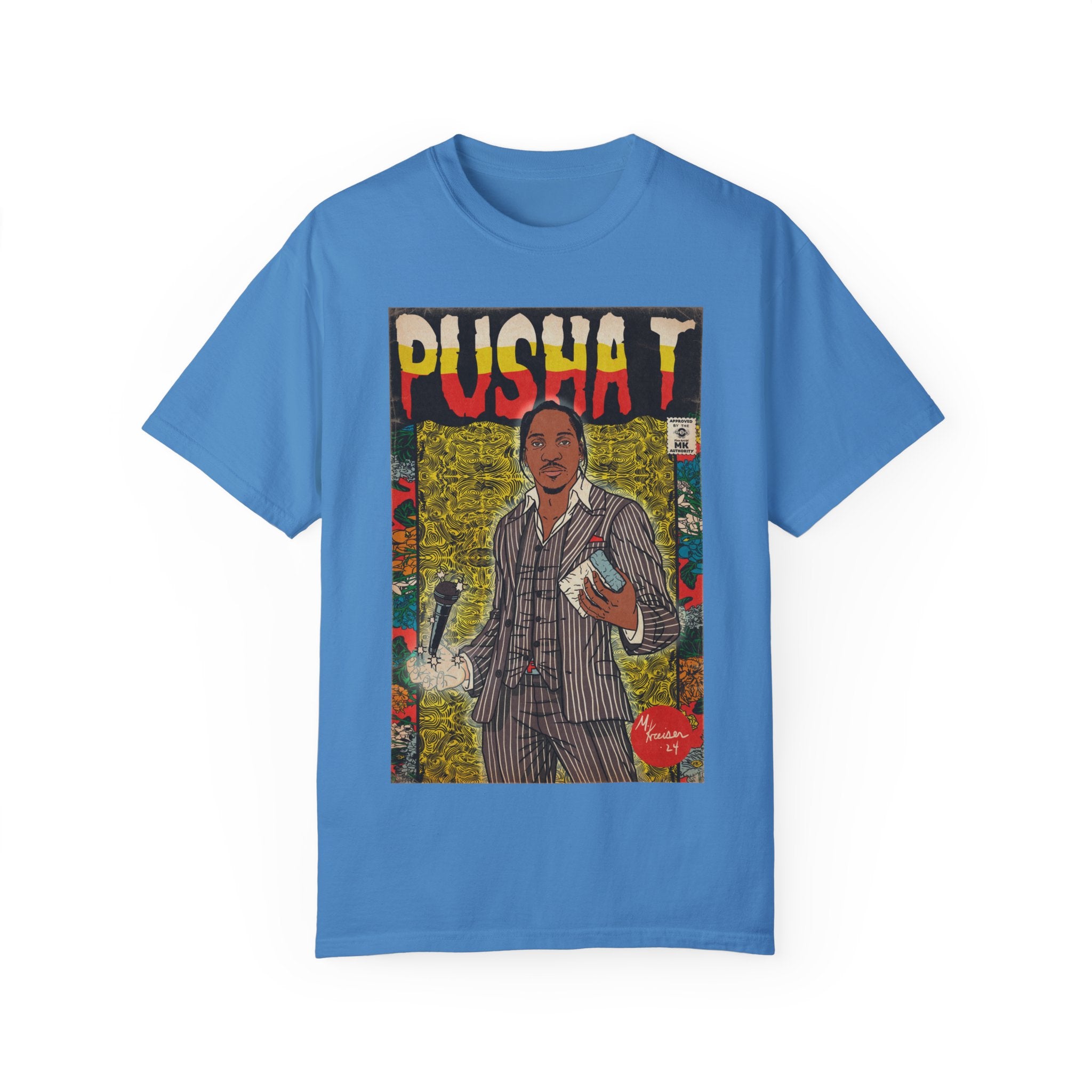 Push - Comic Book Art - Unisex Comfort Colors T-shirt