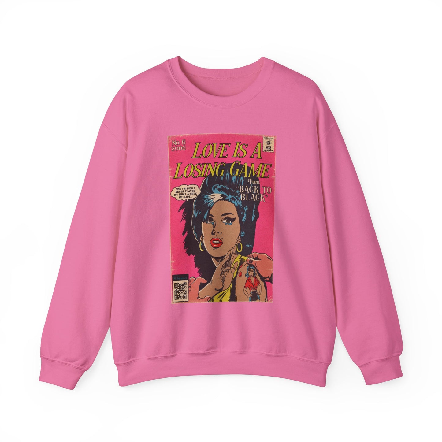 Amy Winehouse - Love Is A Losing Game - Unisex Heavy Blend™ Crewneck Sweatshirt