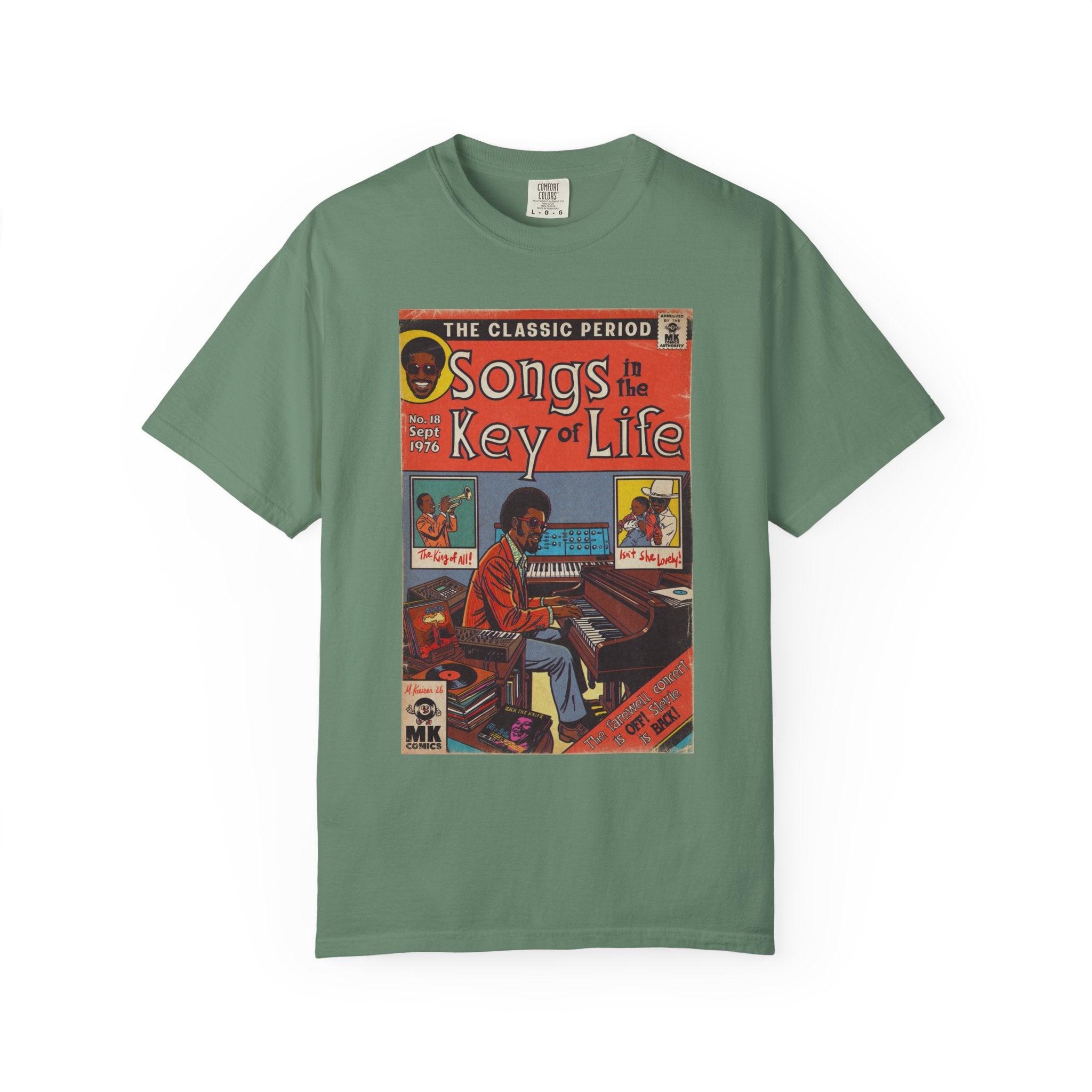 Songs in the Key of Life - Unisex Comfort Colors T-shirt