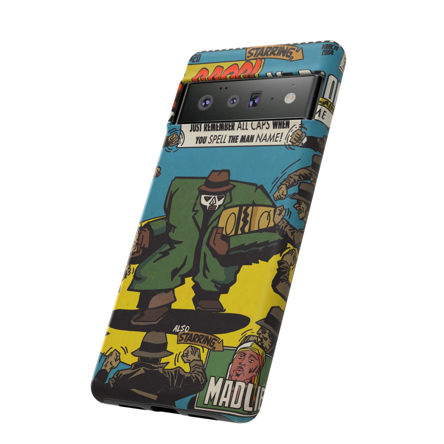 MF DOOM - All Caps - Tough Phone Cases