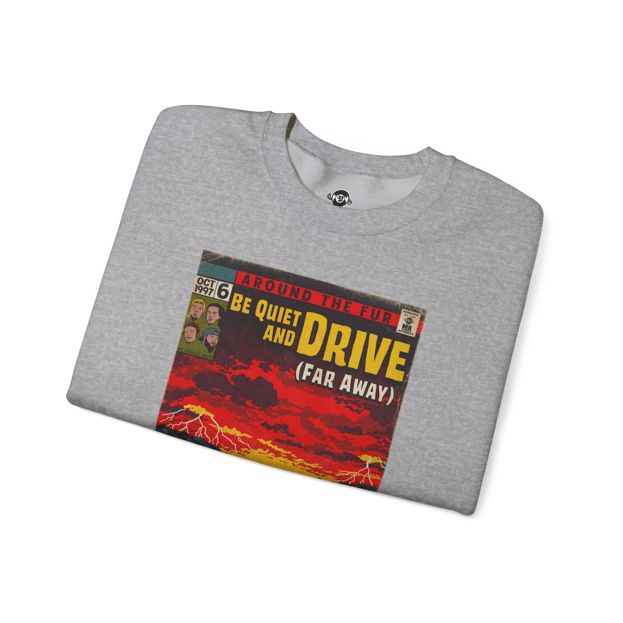 Be Quiet and Drive - Unisex Heavy Blend™ Crewneck Sweatshirt